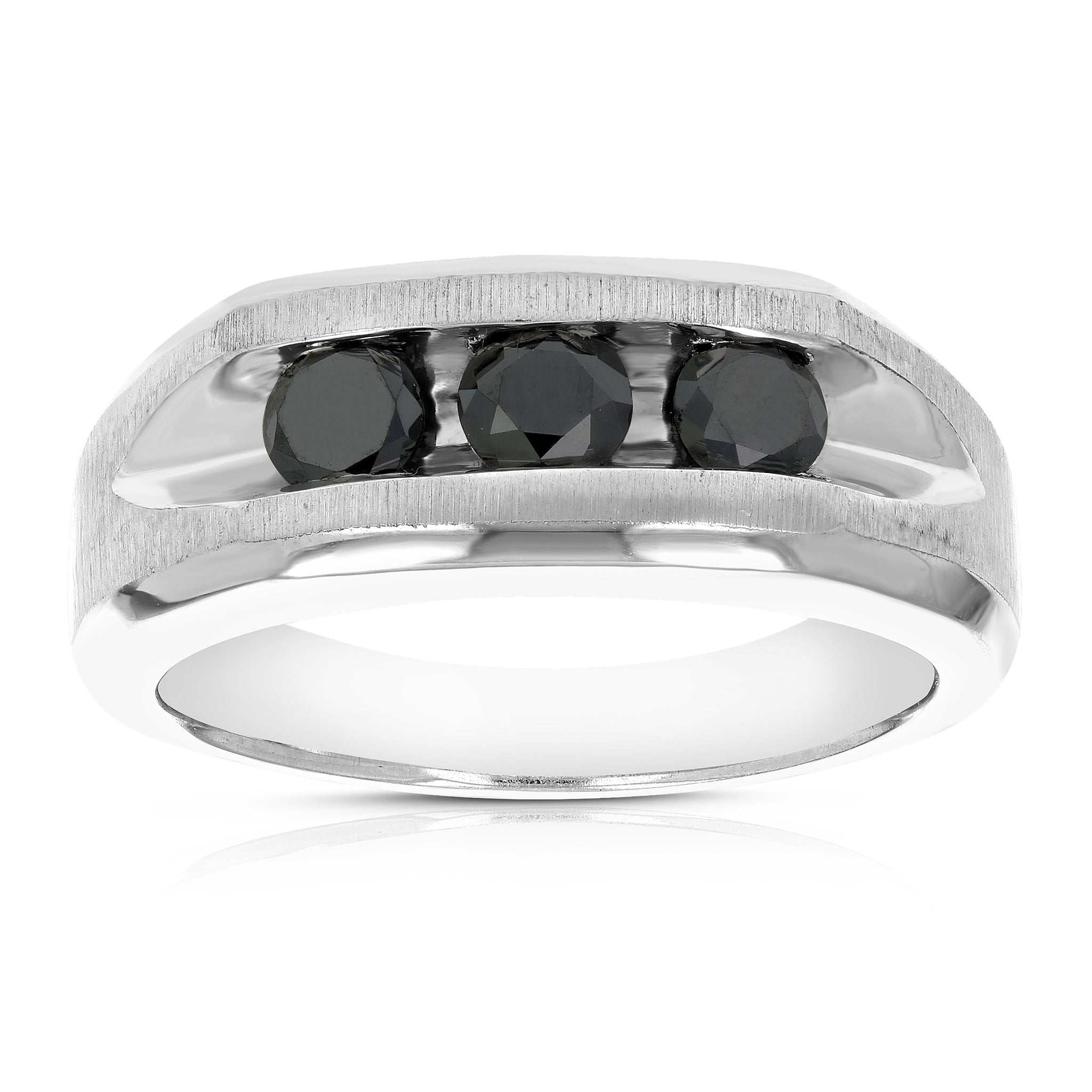 Genuine Pandora Leaf Sparkle Clear/ Black Stone Eternity Ring Size 52 –  Preloved Pandora Boutique